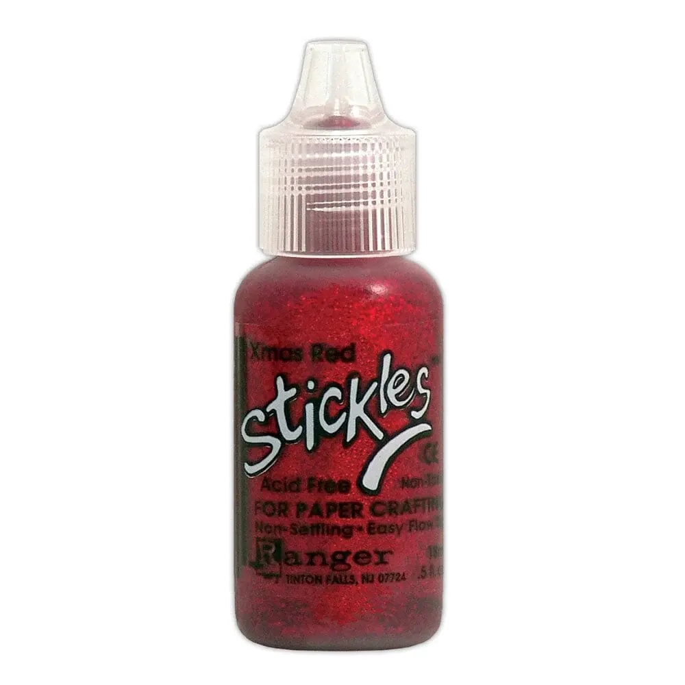 Stickles Glitter Gels. Christmas Red