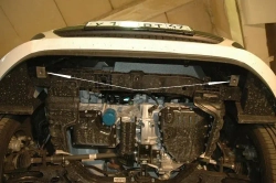 Защита картера и КПП Sheriff для Kia Picanto I (SA) Рестайлинг 2007-2011 арт.11.1781