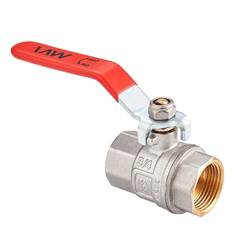 Кран шаровой латунный Ду 32 PN40 вн-вн, рычаг