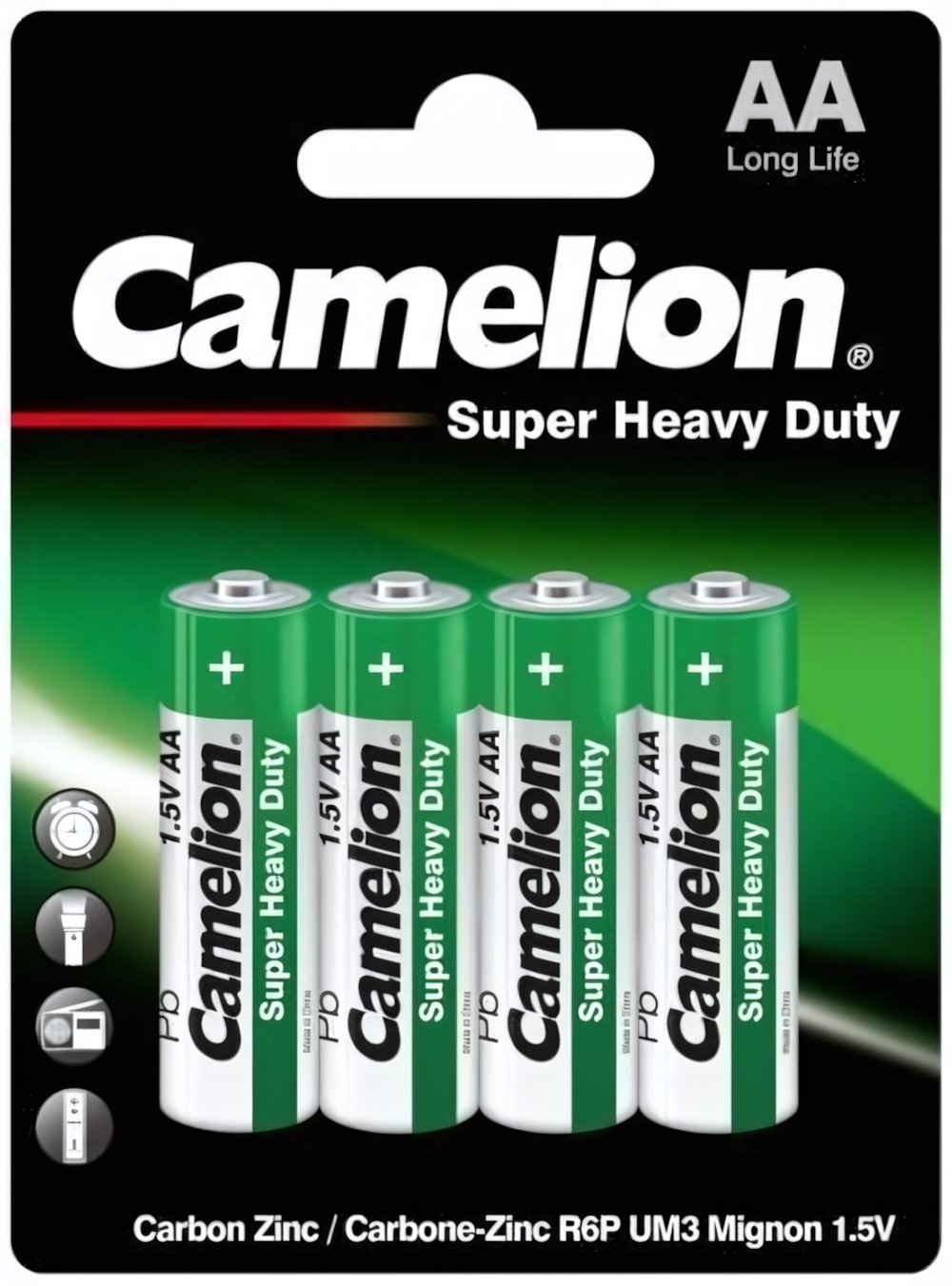 Элемент питания Camelion R06 Super Heavy Duty BL/4