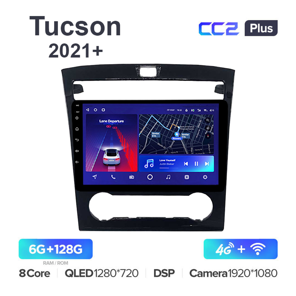 Teyes CC2 Plus 10,2"для Hyundai Tucson 2021+