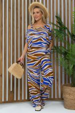 Костюм Асвари (сине-коричневый) К15338-5М LT Collection