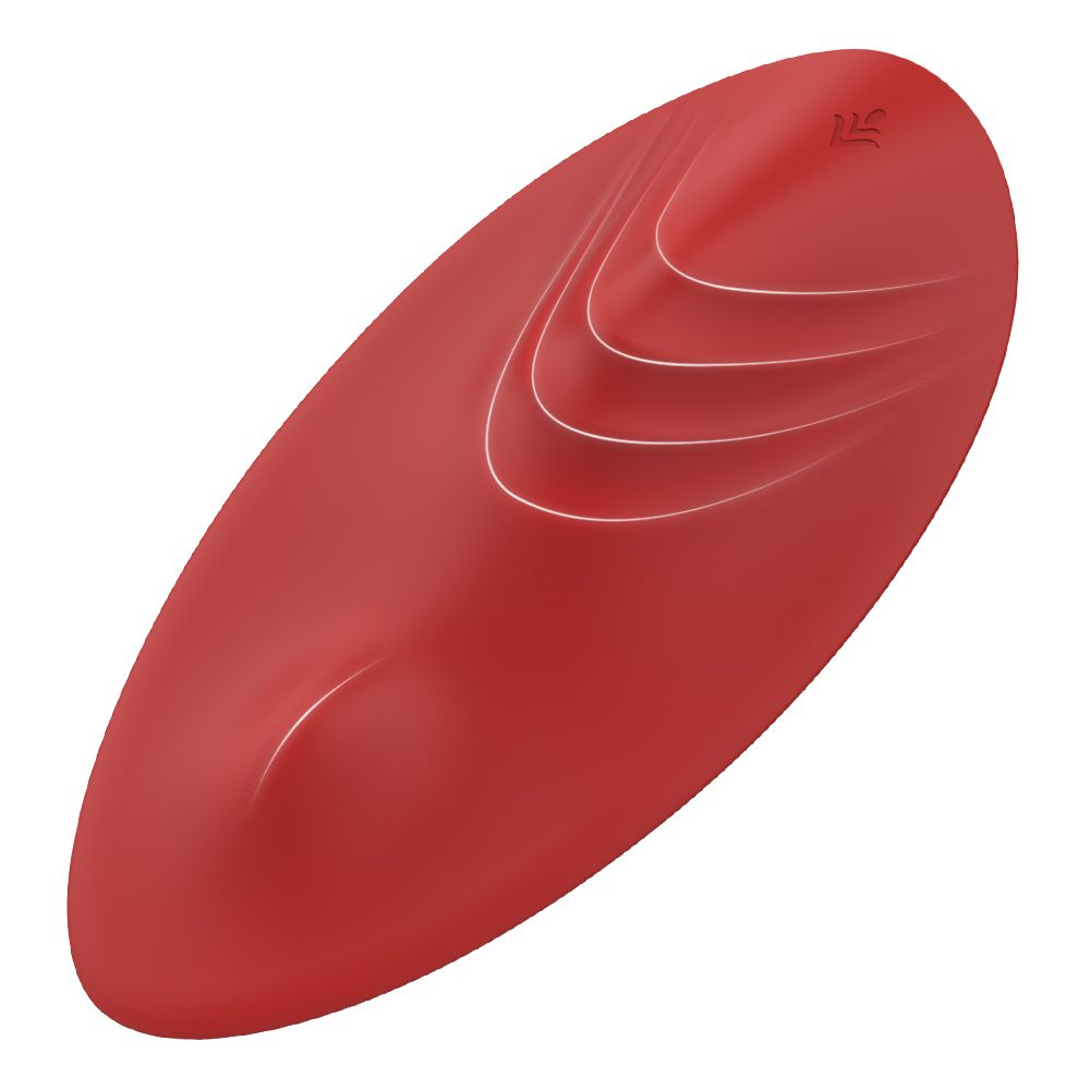 Красная виброплатформа для стимуляции промежности (Цвет: красный)