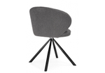 Стул на металлокаркасе Woodville Solomon крутящийся gray, black