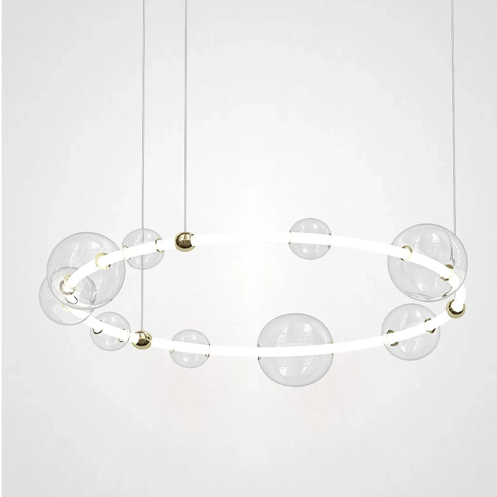 Подвесная люстра Imperiumloft SESSA RING 195006-23