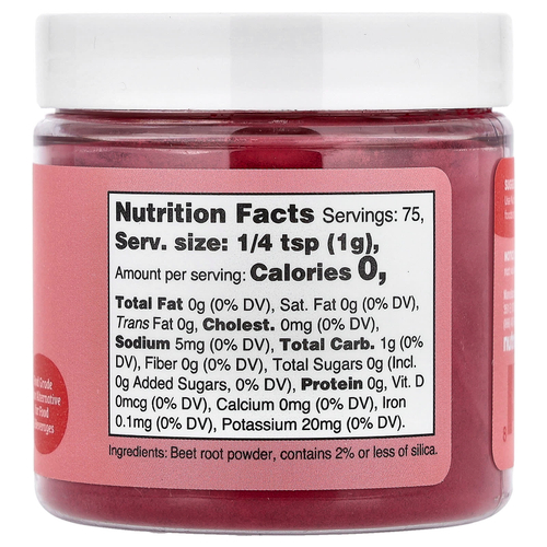 Nutricost, Nutricolor™, корнеплод красной свеклы, 75 г (2,7 унции)