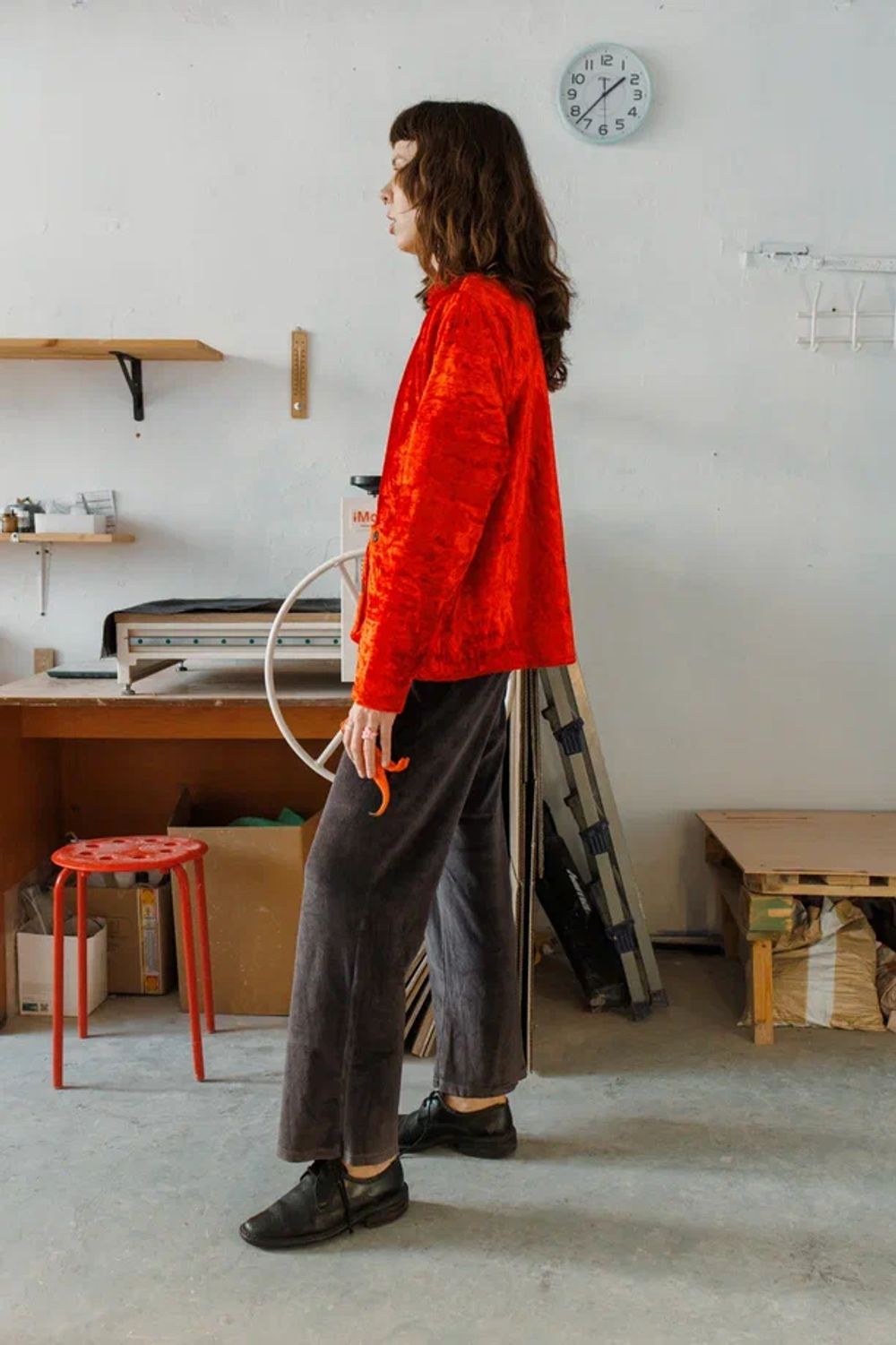 Куртка Soeurs рабочая 3 красная