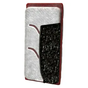 Фильтрующие картриджи с углем, Tetra EC 100, для аквариума Tetra Cascade Globe