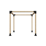 Деревянная пергола модель “База” - ракурс 4 | Гартус