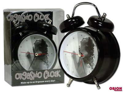 Будильник Оргазм (Цвет: черный)