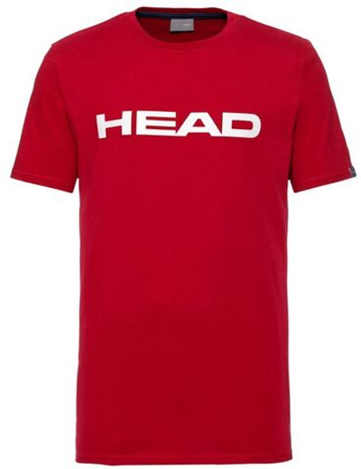 Футболка для мальчика теннисная Head Club Ivan T-Shirt JR - red/white