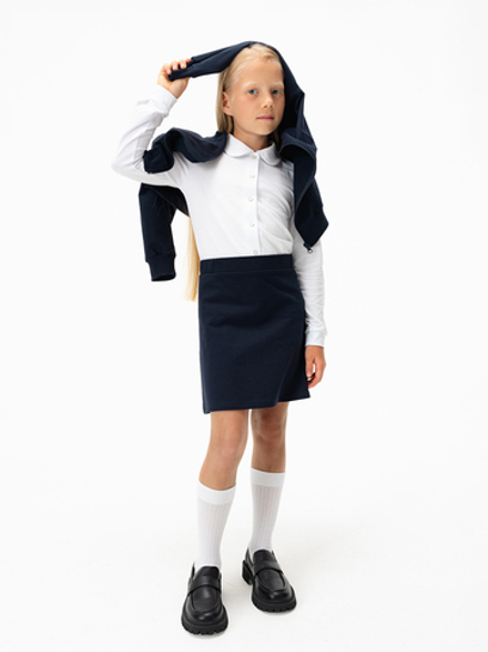 Юбка прямая Mjölk School Blue