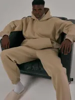 Худи One Two Multicolor С Начесом оксфордский загар