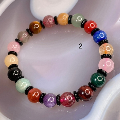 51810  Самоцветы Браслет 8мм 15см