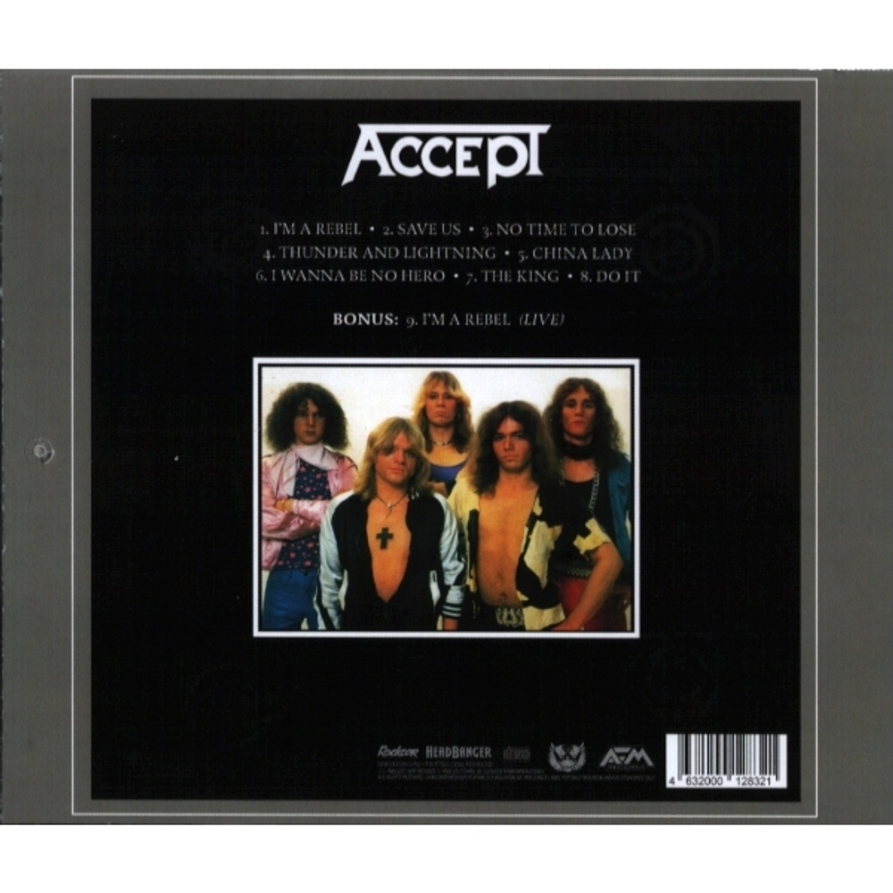 Accept / I'm A Rebel (Platinum Edition)(RU)(CD)