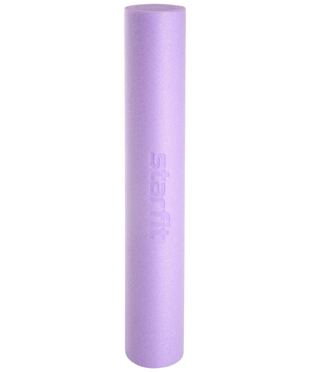 Ролик для йоги и пилатеса FA-501, 15x90 см, фиолетовый пастель