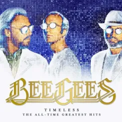 Bee Gees Timeless: The All-Time Greatest Hits (Clear Blue) LP