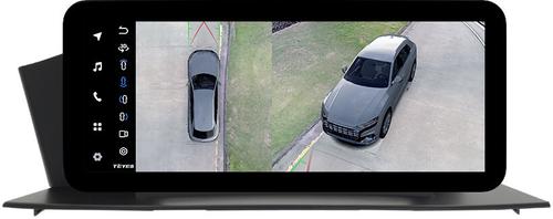 Магнитола для Honda Accord 9 2012-2017 (взамен БК, левый руль) - Teyes LUX ONE 360 монитор 12.3" 2K QLED на Android 10, Быстрая, CarPlay, 4G SIM-слот, 4 камеры в комплекте