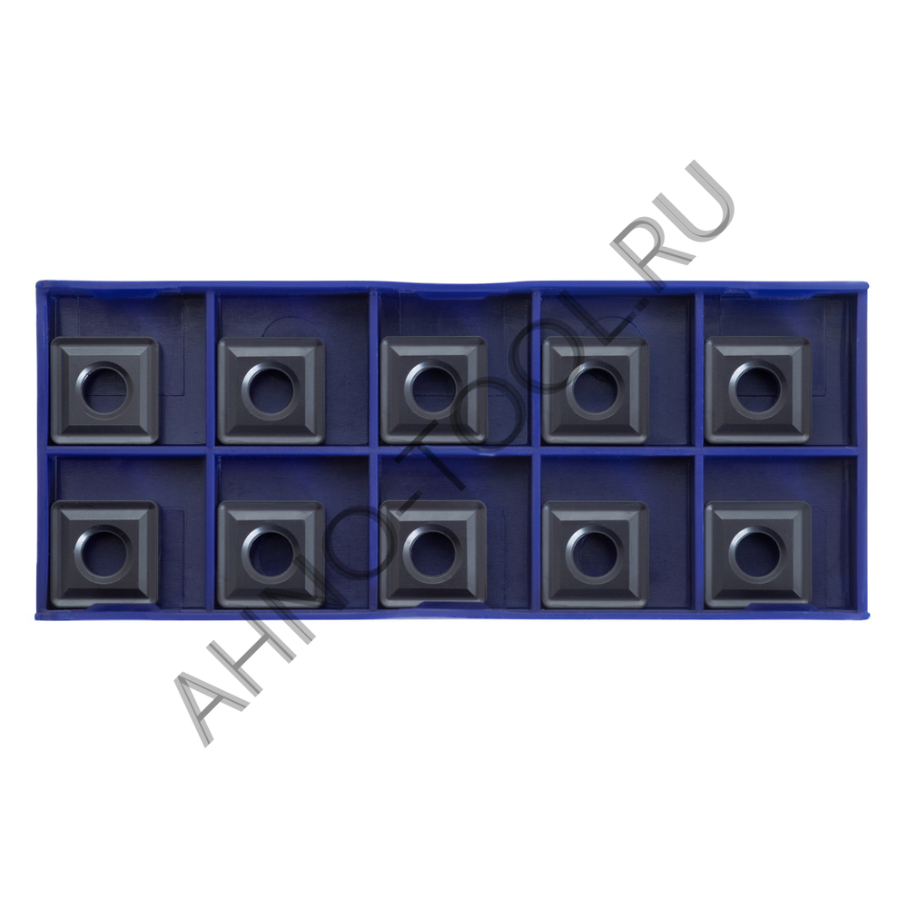 Пластина твердосплавная ISO SNMG120412-PMD ACP20B AHNO по стали, получистовая