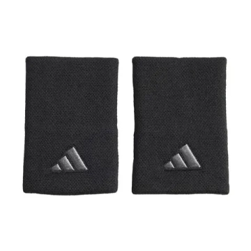 Напульсник теннисный Adidas Long Wristband (OSFM) 2P - black/iron metallic