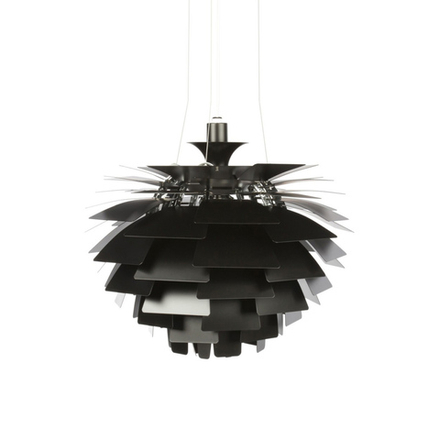 Pendant design lamp PH Artichok by Louis Poulse D50 (Black)