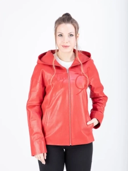 Куртка женская кожаная большие размеры
