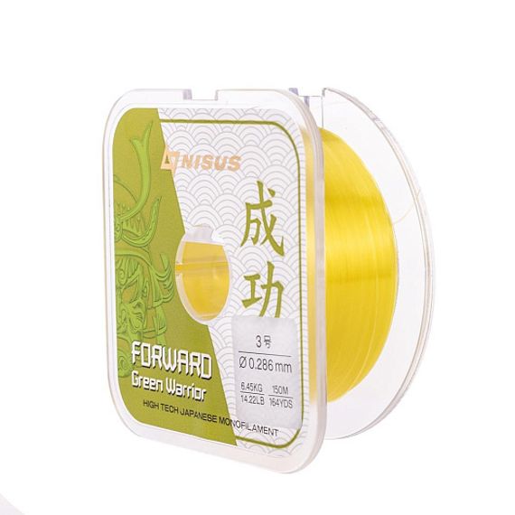 Леска FORWARD Green Warrior 0,286mm/150m Nylon (N-FGW-0286-150) Nisus