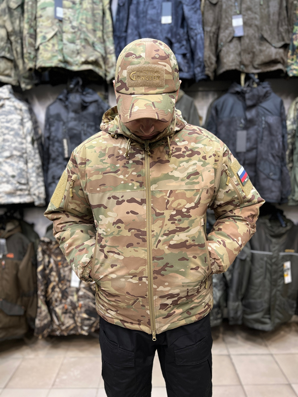 Куртка GONGTEX SHORT LEVEL 7 Мультикам