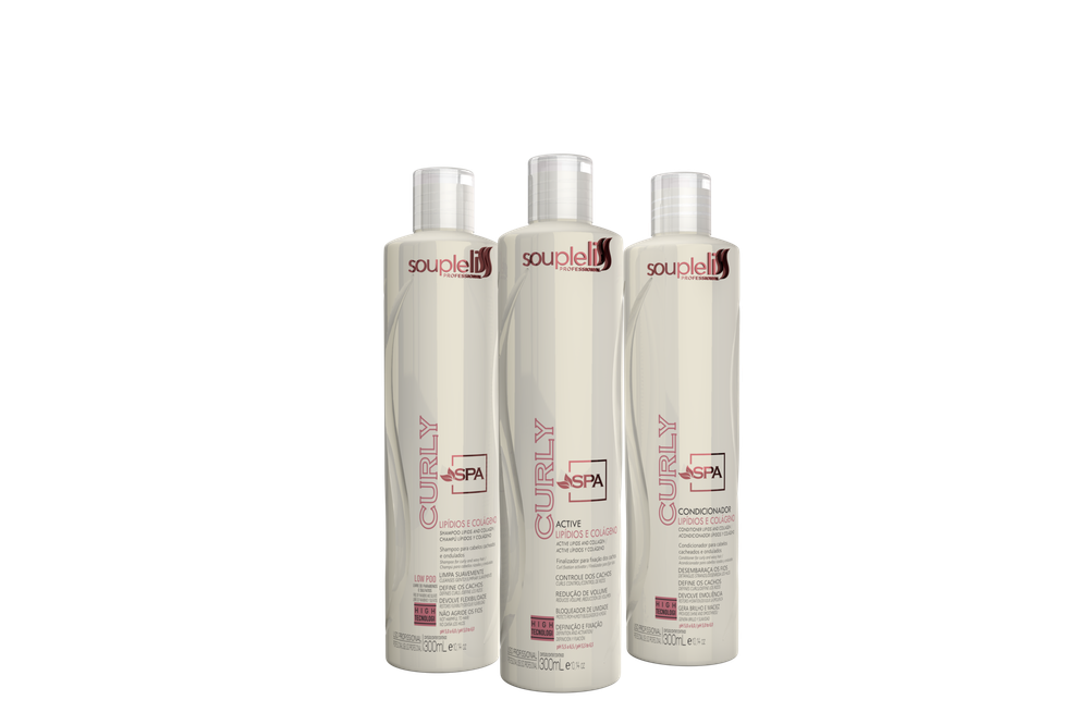 Soupleliss Curly SPA Набор для окудрения волос Пробный