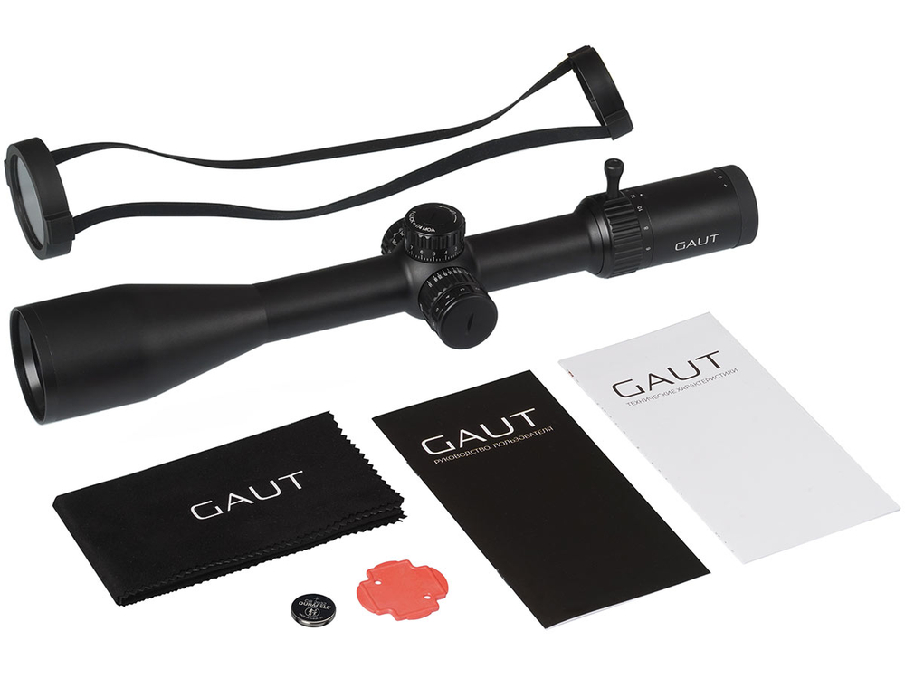 Прицел Gaut Nephrite 6-24x50 SF, сетка 61 (Half MD)