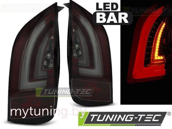 Задние фонари для Volkswagen Up / Skoda Citigo (11-...) LED Red Smoke