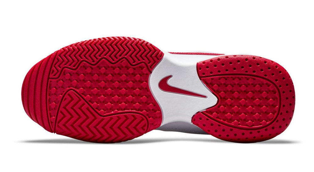 Детские теннисные кроссовки Nike Jr Court Lite 2 - white/university red