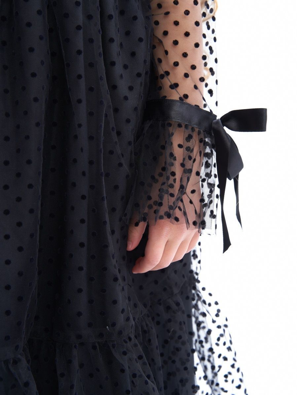 Пышное платье Уэнсдэй (Wednesday Addams) вещь на Хэллоуин