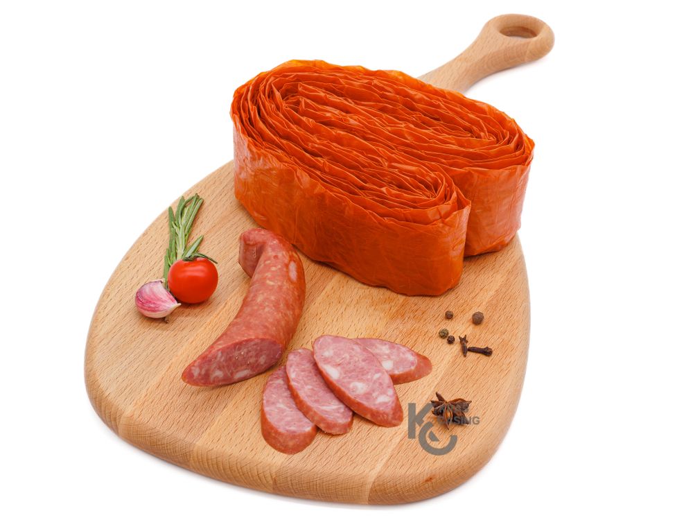 Коллагеновая оболочка 43 мм для кольцевых колбас 10 метров