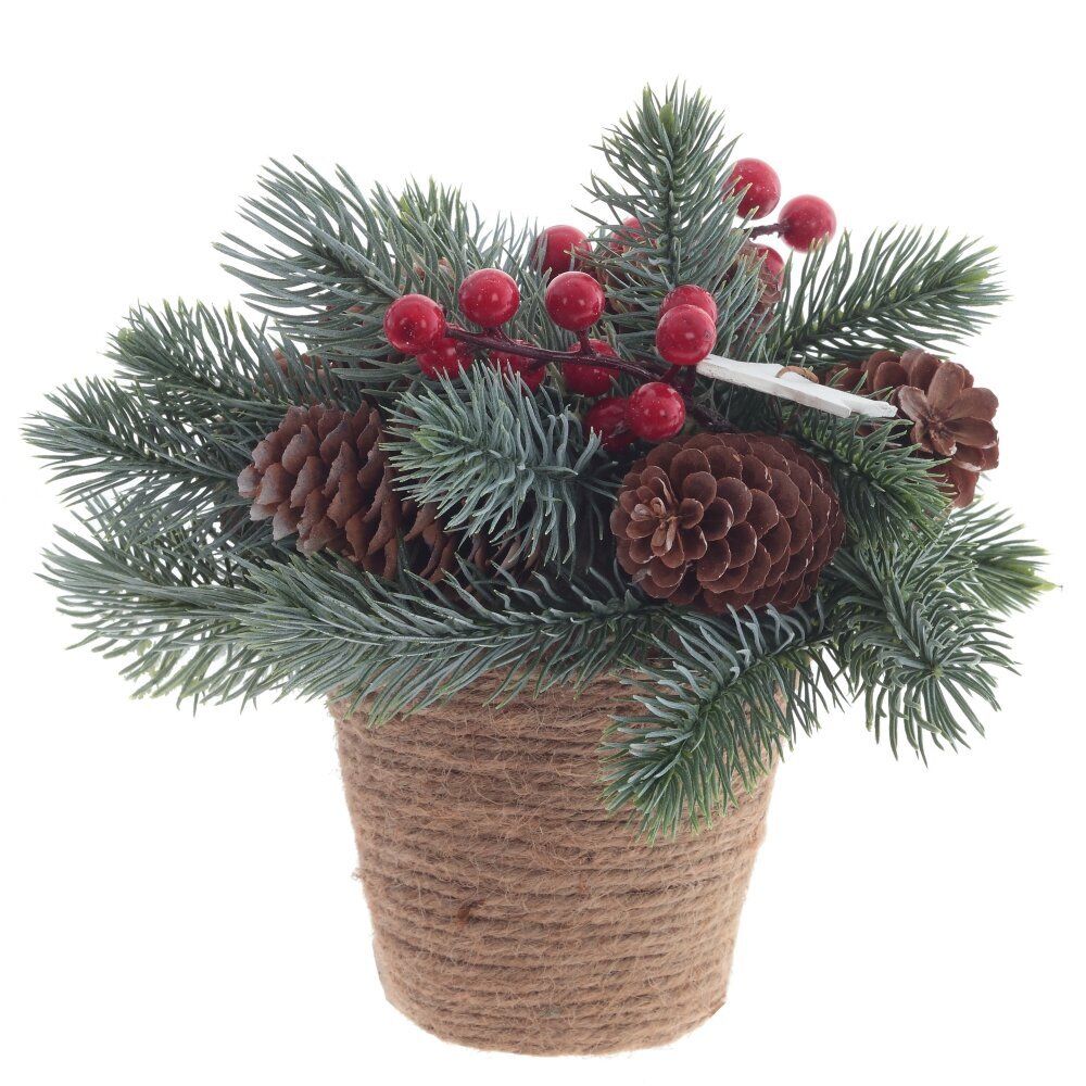 GAEM Изделие декоративное "Новогодняя композиция", L20 W20 H20 см