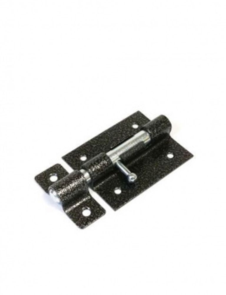 Задвижка накладная ЗД-007 70 мм черная