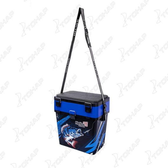 Ящик рыболовный зимний ICE FISHING PERCH синий (HS-IB-19-IFB) Helios
