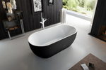 Акриловая ванна BelBagno 170x80 BB70-1700-800-W/NM Черная Белая без гидромассажа