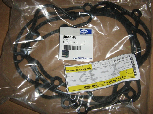 Прокладка клапанной крышки, оригинал / SEAL АРТ: 998-948