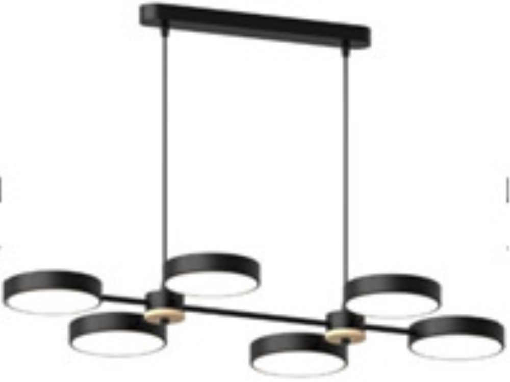 Подвесной светильник LED4U L3217-820 BK