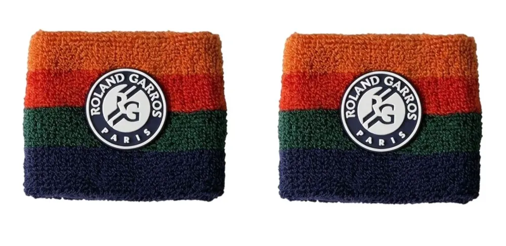 Напульсник теннисный Roland Garros Color Line Duo 2P - multicolor