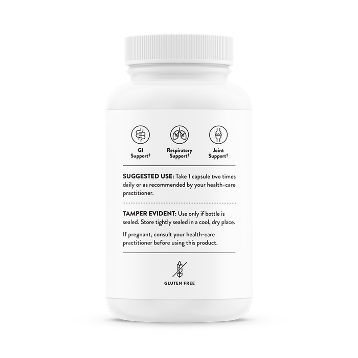 Фитосомы босвеллии, Boswellia Phytosome, Thorne Research, 60 капсул 2