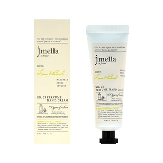 Крем для рук "Лайм и базилик" JMELLA In France Lime&Basil Parfume Hand Cream 50 мл