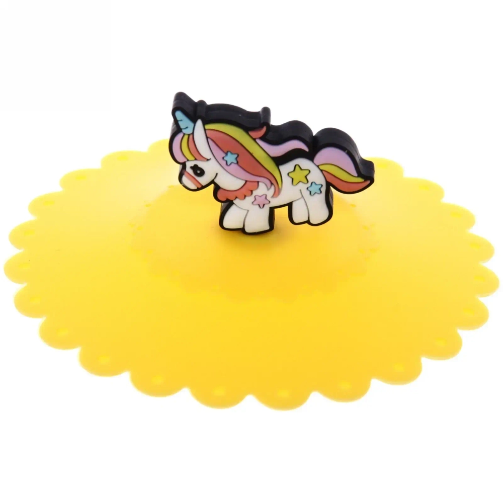 Крышка силиконовая для кружки 10см «Единорожка»