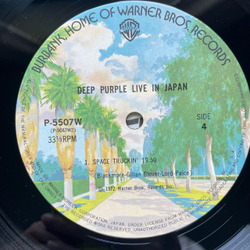Винтажная виниловая пластинка LP Deep Purple Live In Japan (Япония 1974) (Оби)