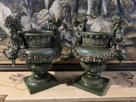 Винтаж: Вазы винтажные с Путти