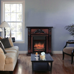 Каминокомплект Real Flame Anita AO с очагом Fobos Lux Black (без пульта)