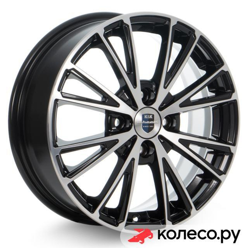 Меандр-оригинал (КС879) 6x16/4*100 D60.1 ET50 Алмаз-черный SK