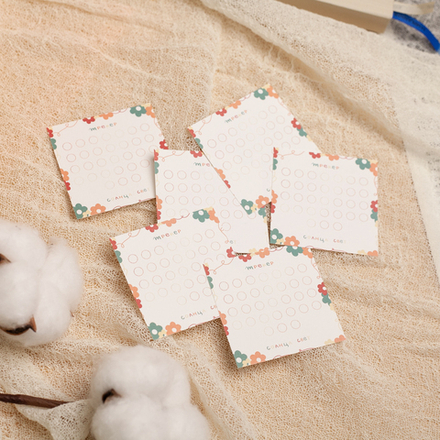 Набор стикеров-трекеров "Ромашки"