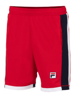 Мужские теннисные шорты Fila Shorts Todd - fila red/fila navy/white